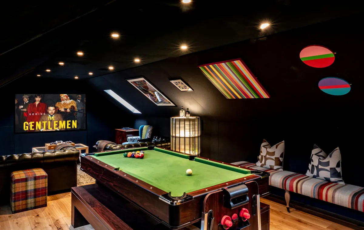 Games room at Glen Affric