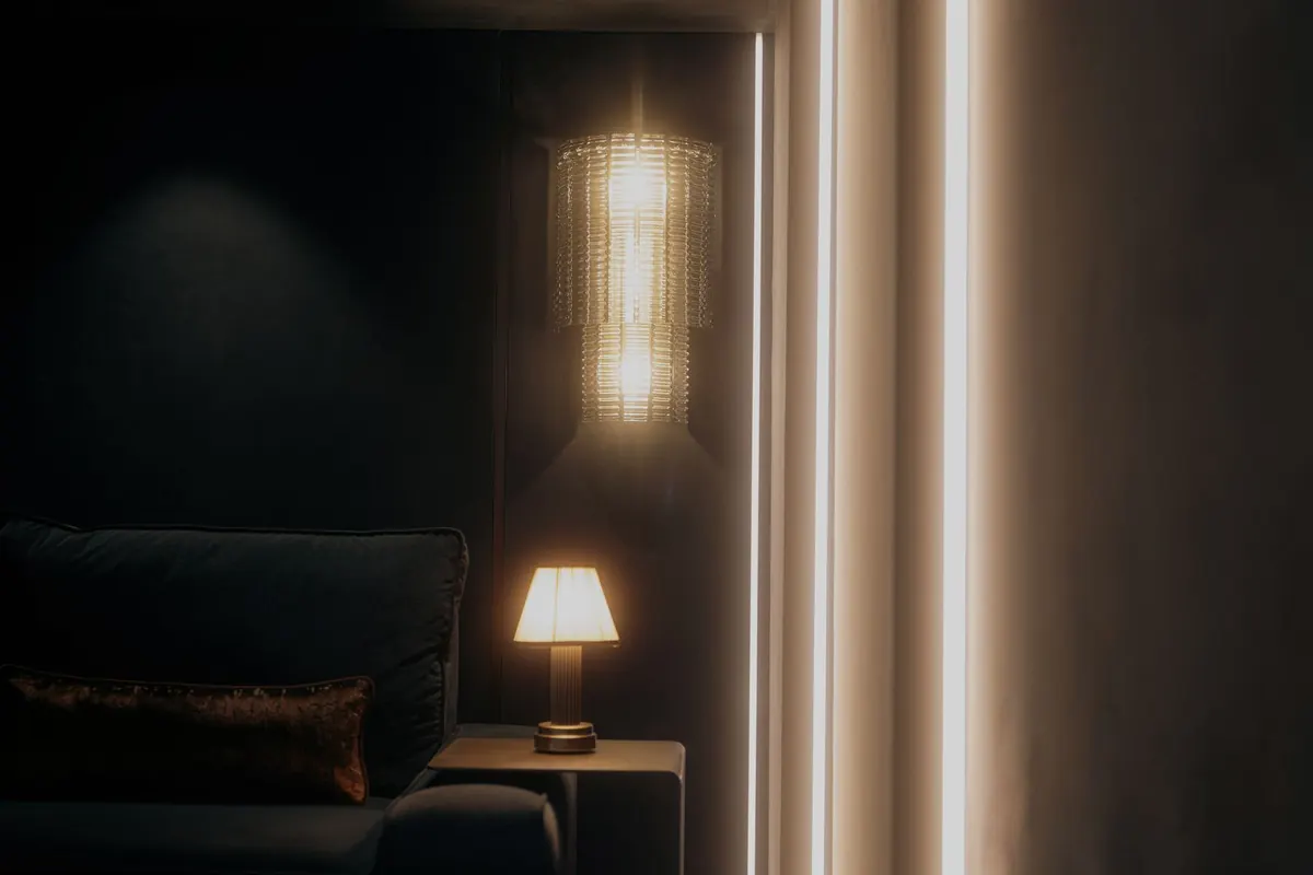 Wall light and linear lighting
