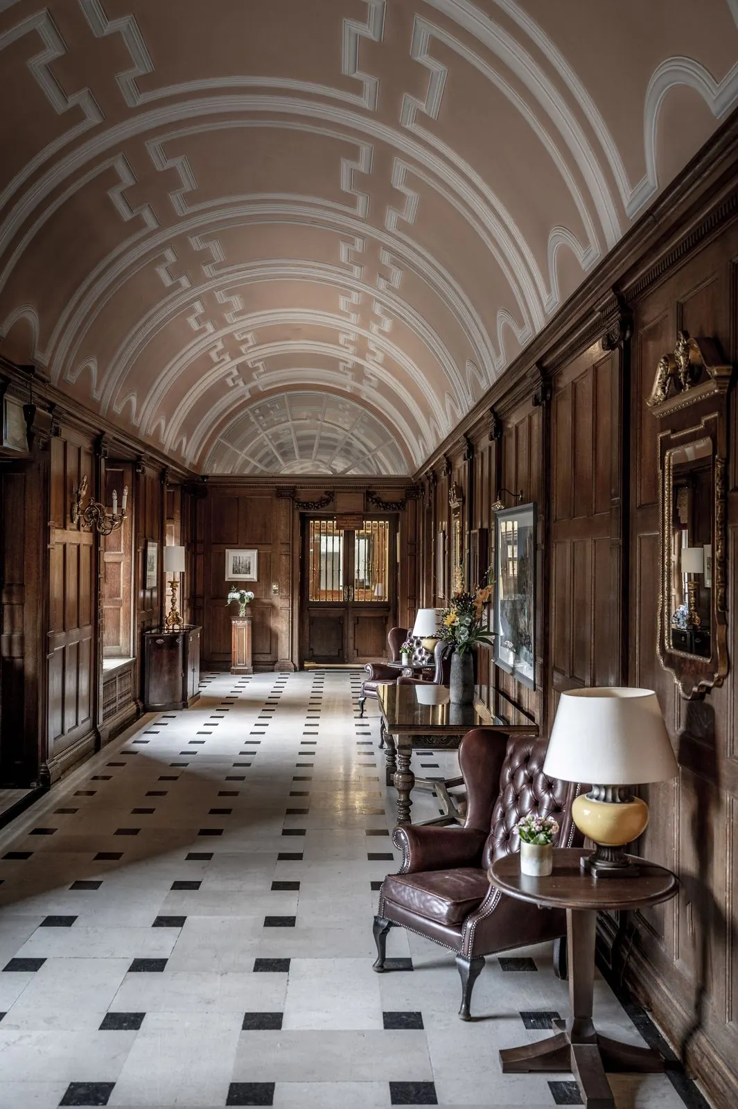 Panelled gallery