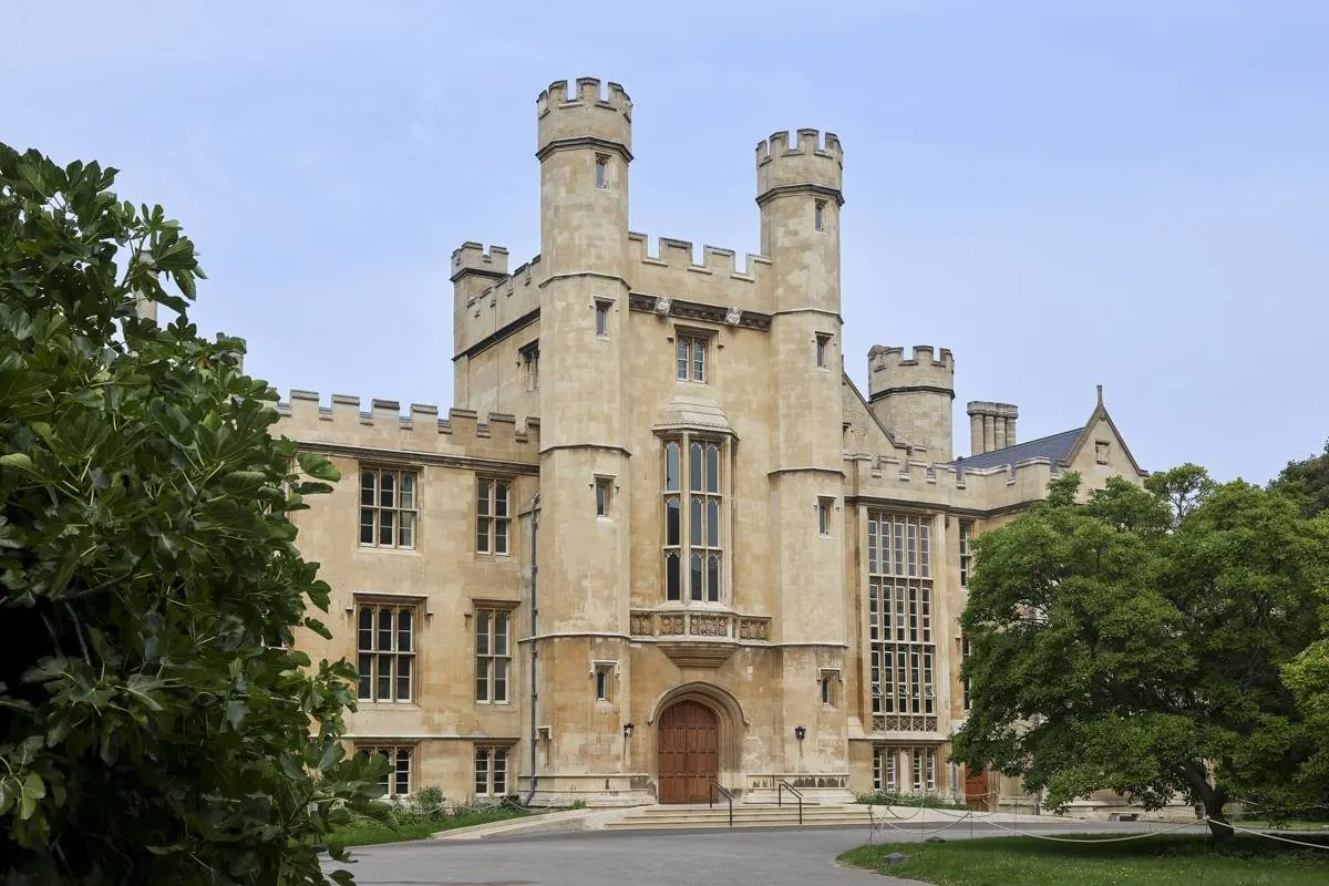 The palace towers