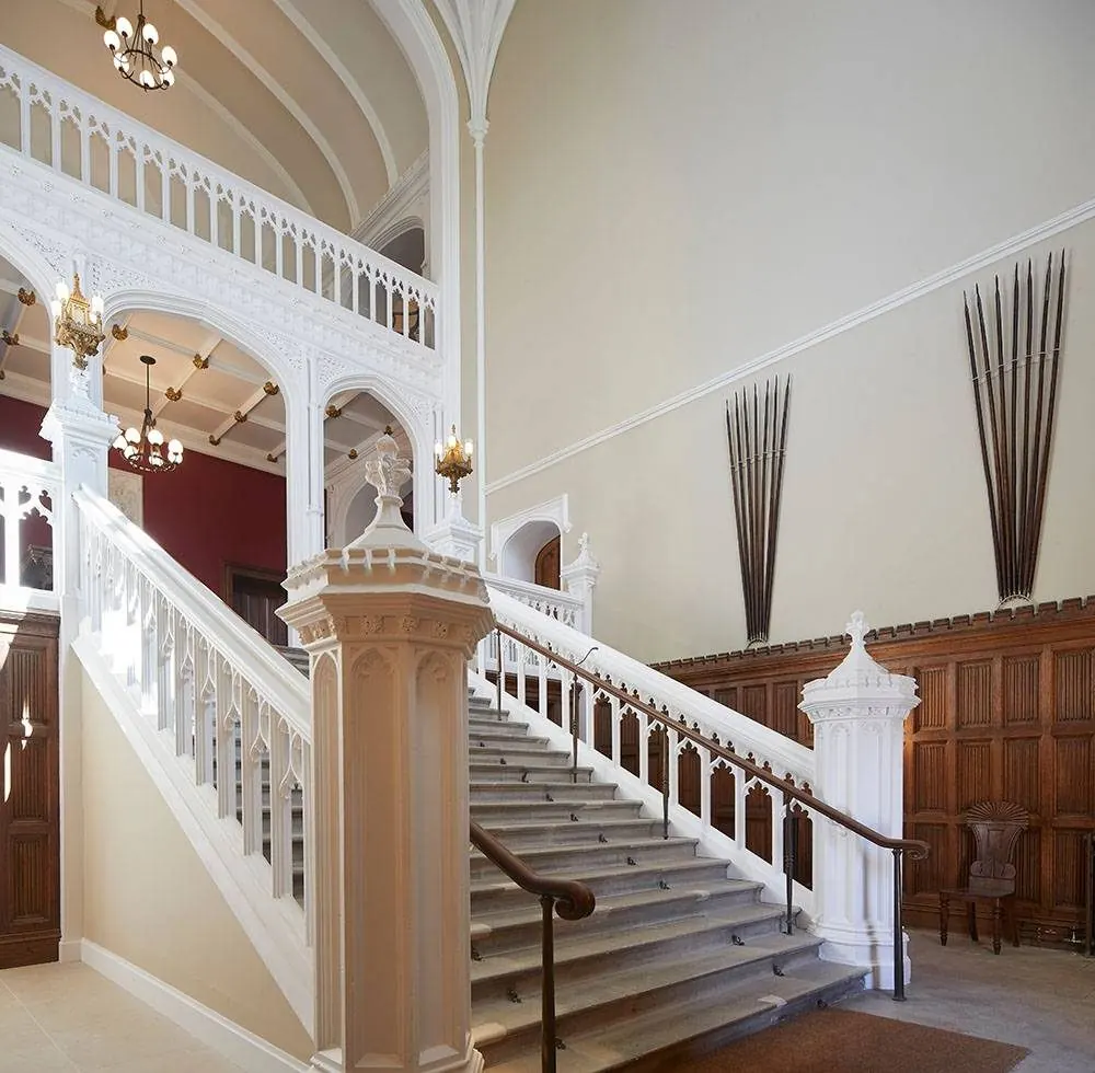 The grand staircase