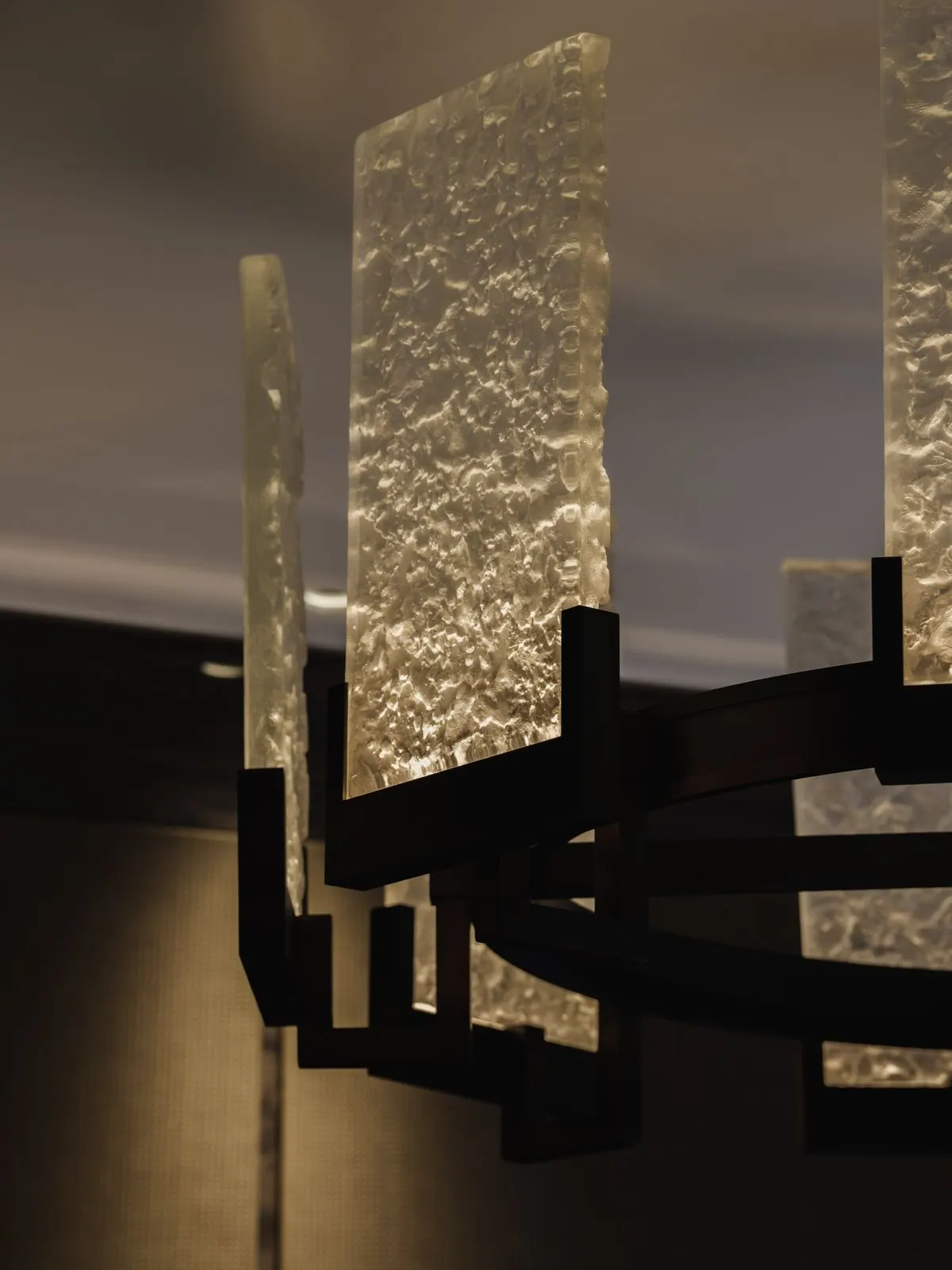 Sculptural wall light