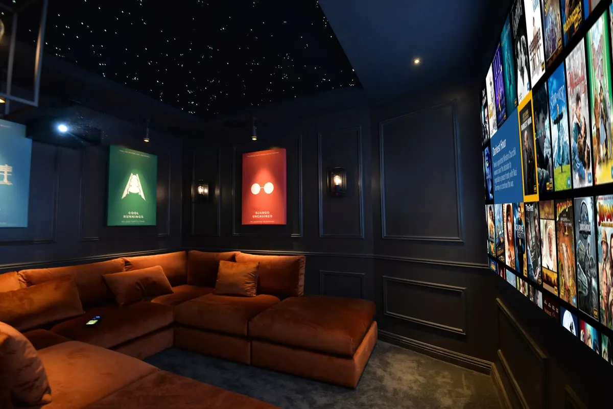 Cinema under the starlit ceiling