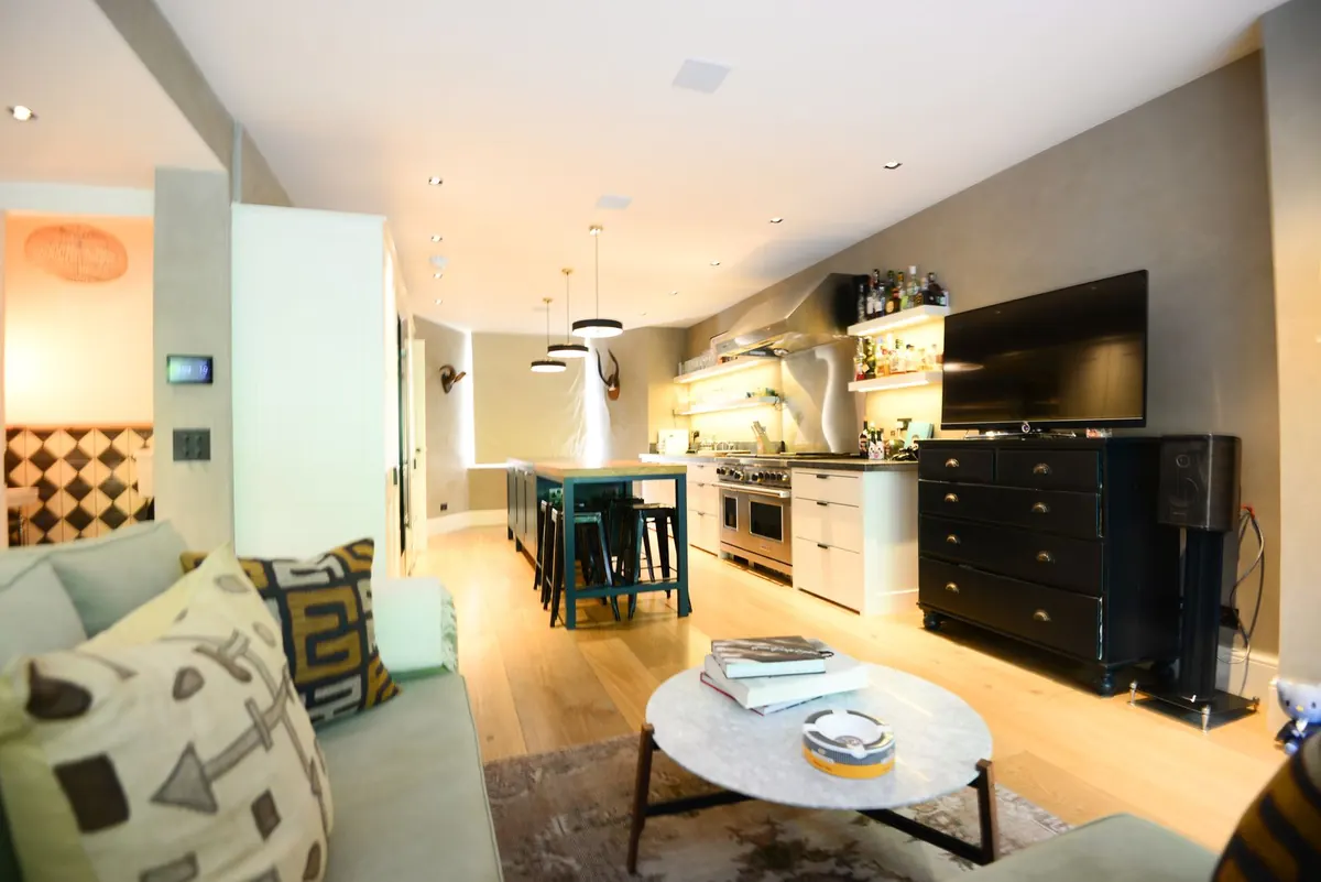Kitchen and dining room