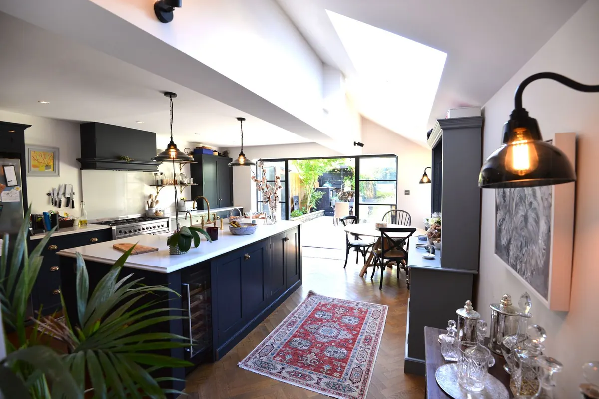 Kitchen and dining room