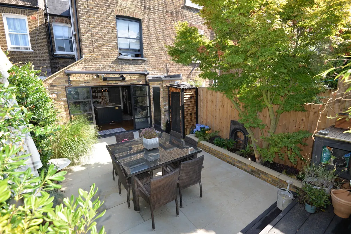 Rear garden