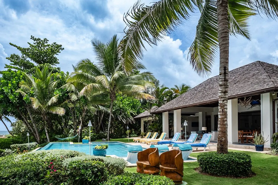 Villa pool and terrace