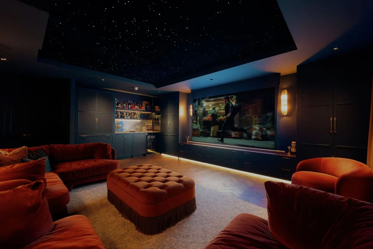 Cinema under the starlit ceiling